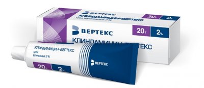 Купить клиндамицин-вертекс, крем вагинальный 2%, 20г в комплекте с аппликаторами в Богородске