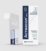 Купить астмасол нео, аэрозоль для ингаляций дозированный 20мкг/доза+50мкг/доза, 200 доз в Богородске