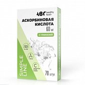 Купить abc healthy food (abc хэлси фуд) аскорбинка форте с глюкозой без ароматизатора таблетки 60мг 70шт бад в Богородске