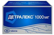 Купить детралекс, таблетки, покрытые пленочной оболочкой 1000мг, 60 шт в Богородске