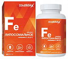 Купить starmax (стармакс) железо липосомальное+витамин с, в9, в12, капсулы 60шт бад в Богородске