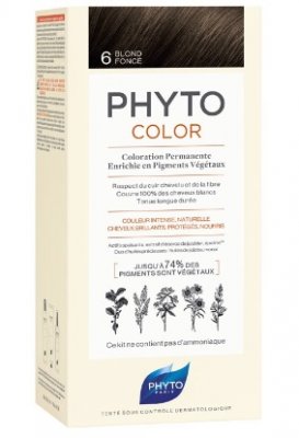 Купить фитосолба фитоколор (phytosolba phyto color) краска для волос оттенок 6 тёмный блонд(фитосолба, франция) в Богородске