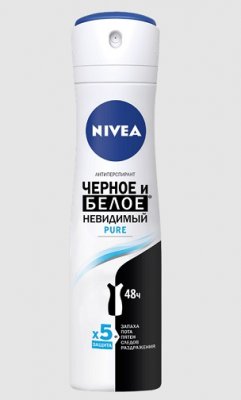 Купить nivea (нивея) дезодорант спрей невидимая защита пюр, 150мл в Богородске