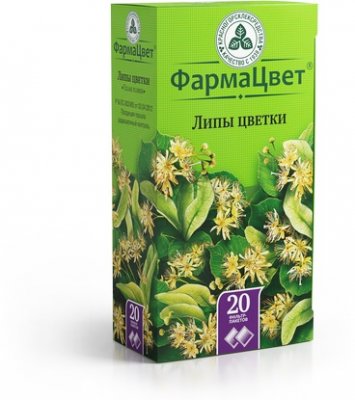 Купить липы цветки, фильтр-пакеты 1,5г, 20 шт в Богородске