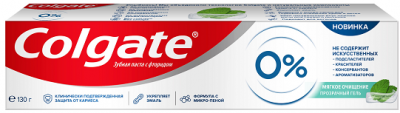 Купить колгейт (colgate) зубная паста мягкое очищение 0% 130г в Богородске