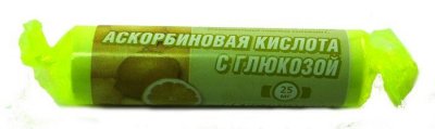 Купить аскорбиновая кислота с глюкозой гленвитол таблетки со вкусом лимона 3г, 10 шт бад в Богородске