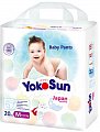YokoSun (ЙокоСан) подгузники-трусики детские размер M (6-10кг) 20шт