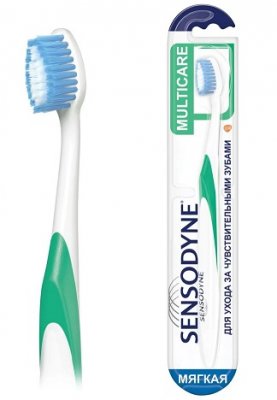 Купить сенсодин (sensodyne) зубная щетка комплексное очищение мягкая, 1 шт в Богородске