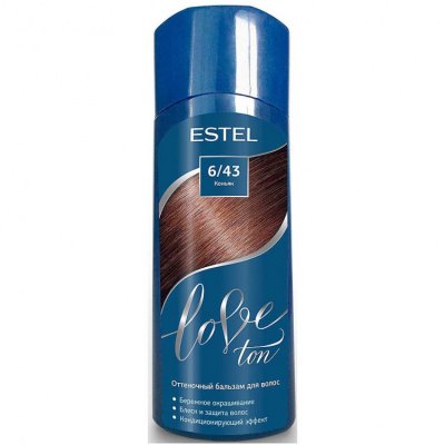 Купить estel (эстель) бальзам для волос оттеночный love ton 150мл тон 6/43 коньяк в Богородске