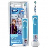 Купить oral-b (орал-би) электрическая зубная щетка vitality kids frozen (d1004132k) в Богородске