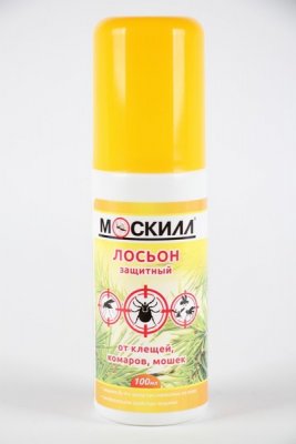 Купить москилл лосьон защитный от комаров, клещей, мошек 100 мл в Богородске