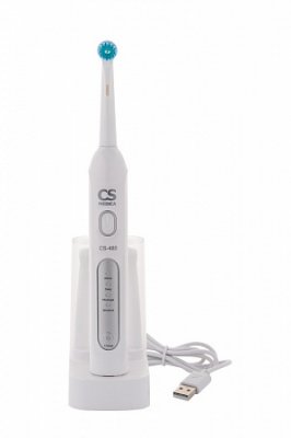 Купить зубная щетка электрическая звуковая cs medica cs-485, с зарядным устройством в Богородске