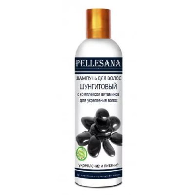 Купить pellesana (пеллесана) шампунь для волос шунгитовый с комплексом витаминов для укрепления волос 250 мл в Богородске