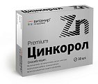 Купить цинкорол, таблетки, покрытые оболочкой 185мг, 30 шт бад в Богородске