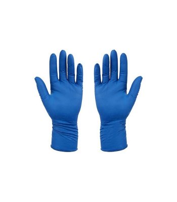 Купить перчатки manual fn, смотр.нестер.нитрил. синие эласт. р.m (7-8) пара (heliomed, австрия) в Богородске