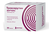 Купить троксерутин-вертекс, капсулы 300мг, 50 шт в Богородске