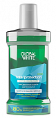 Купить глобал вайт (global white) ополаскиватель для полости рта максимальная защита забота об эмали и деснах fruit mix, 300мл в Богородске