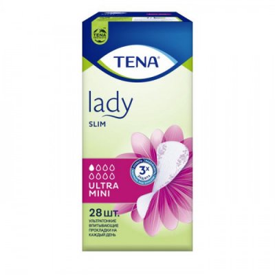 Купить tena (тена) прокладки, lady slim ultra mini, 28 шт в Богородске