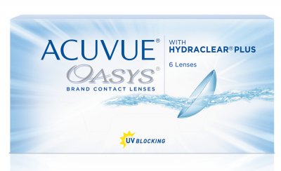 Купить контактные линзы acuvue oasys with hydraclear plus, 6 pk -7,50 (8,4) в Богородске
