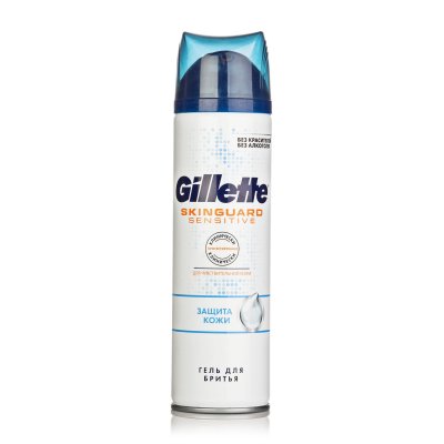 Купить gillette skinguard sensitive (жиллет) гель для бритья для чувствительной кожи, 200 мл в Богородске