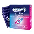 Купить contex (контекс) презервативы you&me orgasmic из натурального латекса 3шт в Богородске