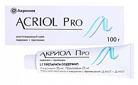 Купить акриол про, крем для местного и наружного применения 2,5%+2,5%, туба 100г в Богородске