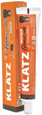 Купить klatz (клатц) зубная паста для женщин апероль без фтора 75мл в Богородске