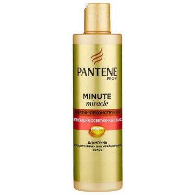 Купить pantene pro-v (пантин) шампунь minute miracle мицелярный регенерирующий для осветленных волос, 270 мл в Богородске