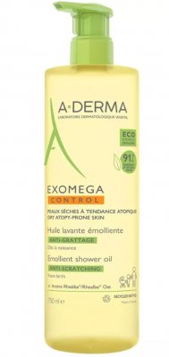 Купить a-derma exomega control (а-дерма) масло для лица и тела очищающее смягчающее 750мл в Богородске