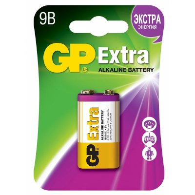 Купить батарейка алкалиновая gp экстра 1604ax-5cr1 9b, 1 шт в Богородске
