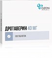 Купить дротаверин, таблетки 40мг, 100 шт в Богородске