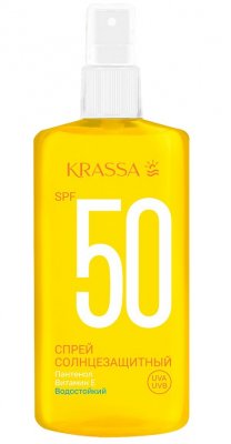 Купить krassa (красса) спрей солнцезащитный spf50 150мл в Богородске