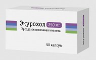 Купить экурохол, капсулы 250мг, 50 шт в Богородске