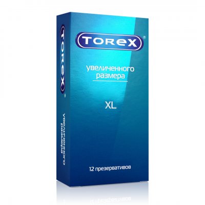 Купить torex (торекс) презервативы увеличенного размера xl 12шт в Богородске
