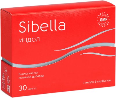 Купить sibella (сибелла) индол 150, капсулы 230мг, 30 шт бад в Богородске