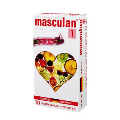 Купить masculan-1 (маскулан) презервативы ультра тутти-фрутти 10шт в Богородске