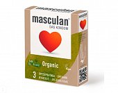 Купить masculan (маскулан) презервативы органик, 3шт  в Богородске