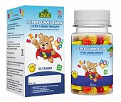 Купить alfa vitamins (альфа витаминс) супер гамми витаминно-минеральный комплекс для мальчиков с 4-х лет, пастилки жевательные, 30шт бад в Богородске