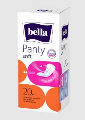 Купить bella (белла) прокладки panty soft белая линия 20 шт в Богородске