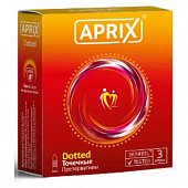 Купить aprix (априкс) презервативы доттед (точечные) 3шт в Богородске