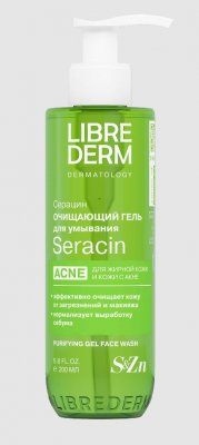 Купить librederm seracin (либридерм) гель для умывания лица очищающий, 200мл в Богородске
