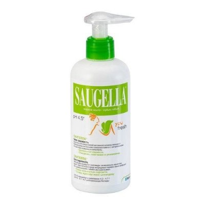 Купить saugella (саугелла) средство для интимной гигиены you fresh, 250мл в Богородске