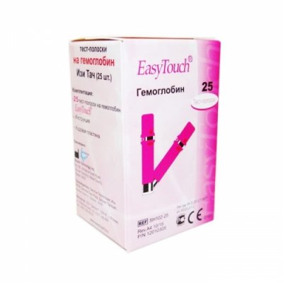 Купить тест-полоски easytouch (изи тач) гемоглобин, 25 шт в Богородске