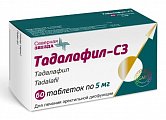 Купить тадалафил-сз, таблетки покрытые пленочной оболочкой 5 мг, 60 шт в Богородске