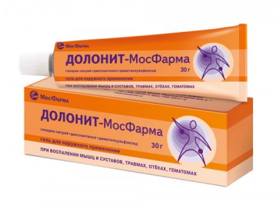 Купить долонит-мосфарма, гель для наружного применения 30г в Богородске