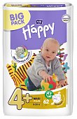 Купить белла беби хеппи (bella baby happy) подгузники 4+ макси+ 9-20кг 62шт в Богородске