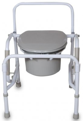 Купить кресло-туалет с опускающимися подлокотниками amcb6807 в Богородске