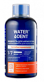 Купить waterdent (вотердент) жидкость для ирригатора+ополаскиватель 2в1 антибактериальная, вкус мятный, концентрат 1:7, 500мл в Богородске