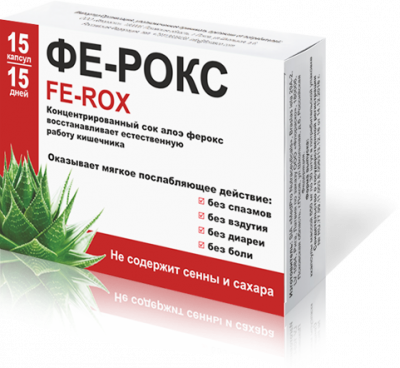 Купить фе-рокс (fe-rox), капсулы 15 шт бад в Богородске
