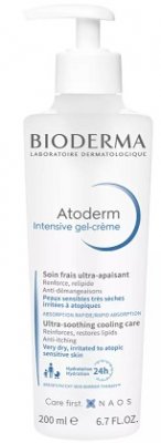 Купить bioderma atoderm (биодерма атодерм) гель-крем для лица и тела интенсив 200мл в Богородске
